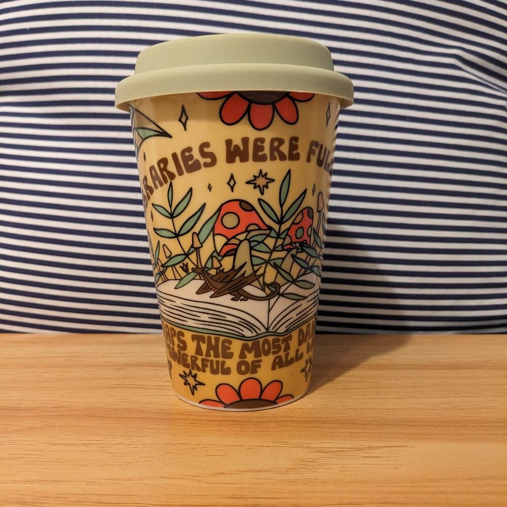 Throne of glass inspired coffee tumbler